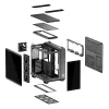 Кутия ASUS TUF Gaming GT502 Horizon ARGB Black Edition Кутия ASUS TUF Gaming GT502 Horizon ARGB Black Edition
