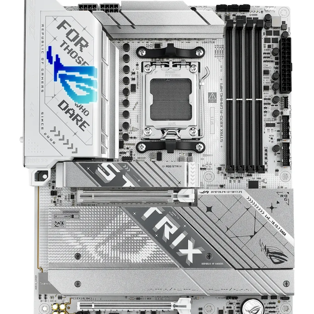 Дънна платка ASUS ROG STRIX X870-A GAMING WIFI AM5 DDR5