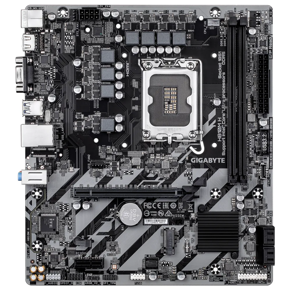 Дънна платка GIGABYTE H810M H, LGA 1851