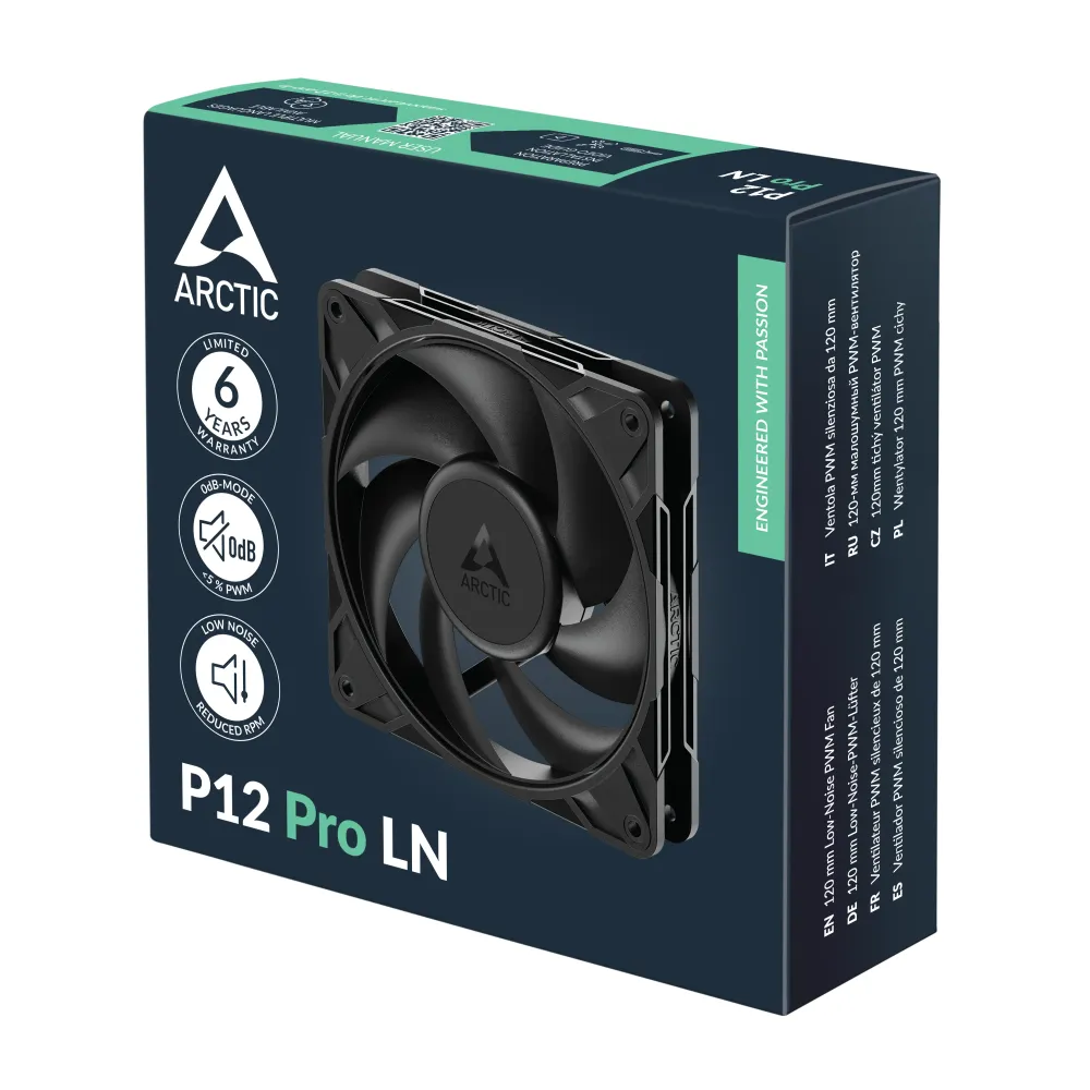 Вентилатор ARCTIC P12 Pro LN 120mm PWM Вентилатор ARCTIC P12 Pro LN 120mm PWM