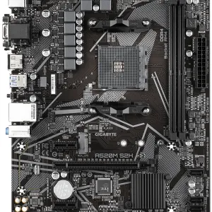 Дънна платка GIGABYTE A520M-S2H, Socket AM4