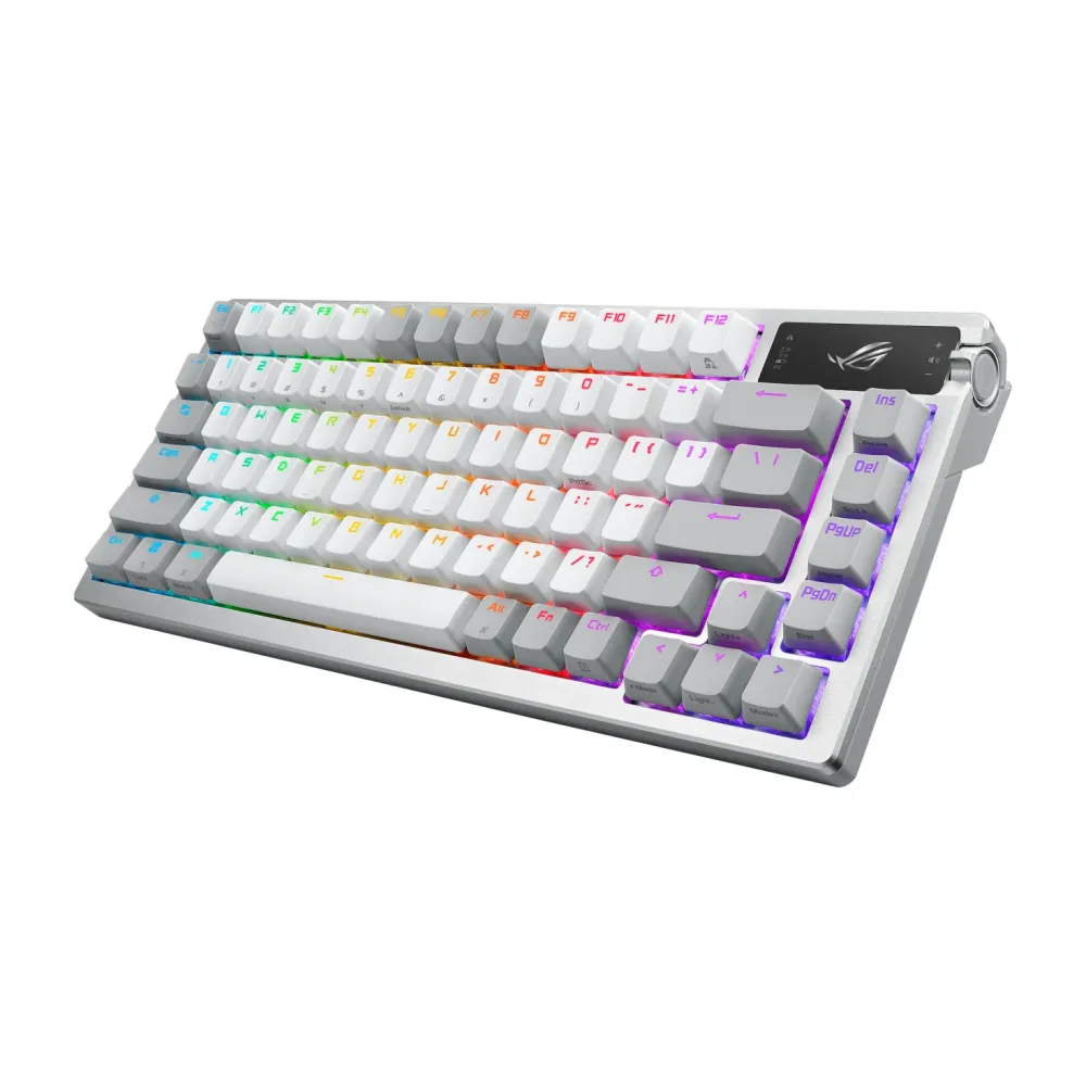 Геймърска безжична Клавиатура ASUS ROG Azoth - ROG NX Mechanical Switch Snow