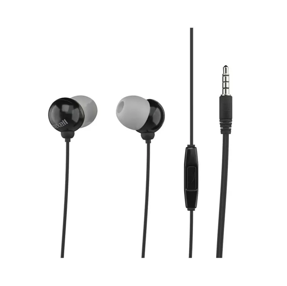 Слушалки с микрофон MAXELL PLUGZ черна Слушалки с микрофон MAXELL PLUGZ черна