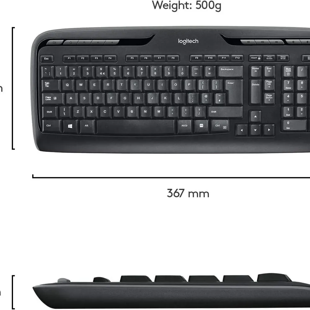 Kомплект клавиатура с мишка Logitech MK330