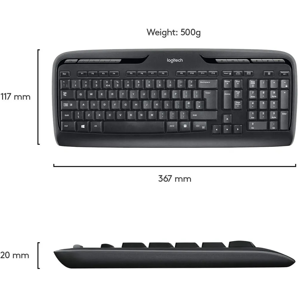 Kомплект клавиатура с мишка Logitech MK330