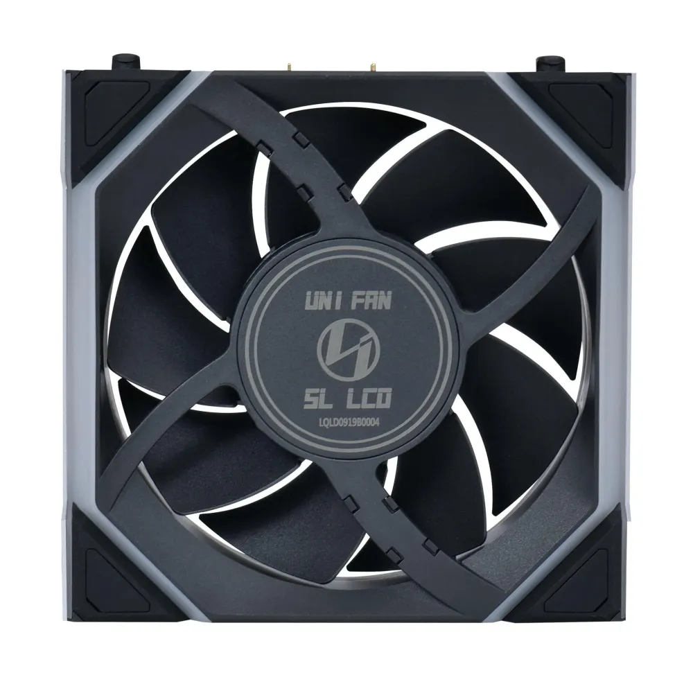 Вентилатор Lian Li UNI FAN SL Wireless LCD ARGB PWM - 120 mm Черен