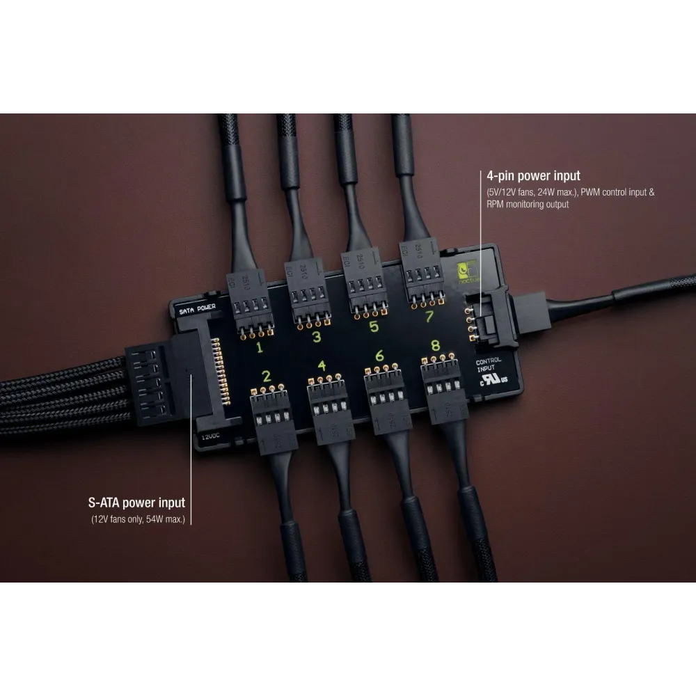 Контролер за 8 вентилатора Noctua NA-FH1