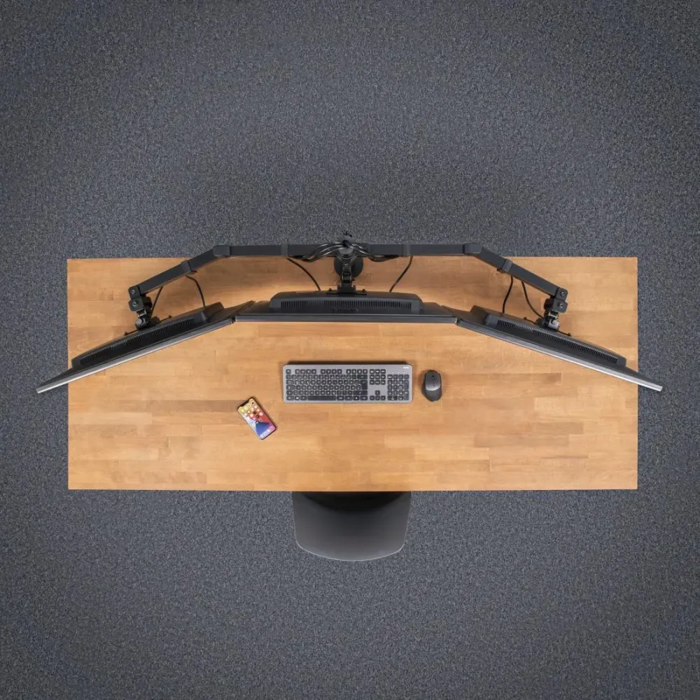 Стойка за монитор HAMA, 3 монитора, 13