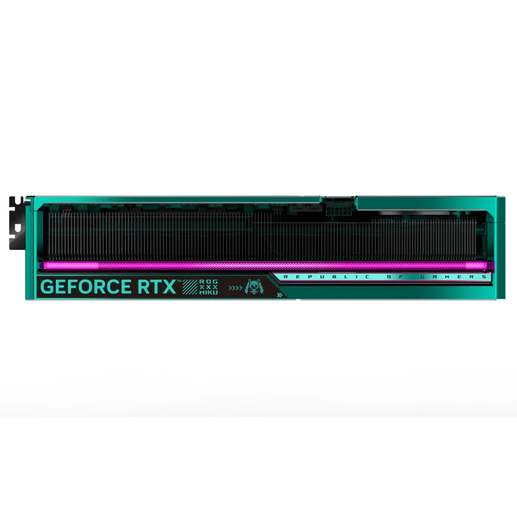 Видео карта ASUS ROG ASTRAL RTX 5080 OC 16GB GDDR7 Hatsune Miku Edition