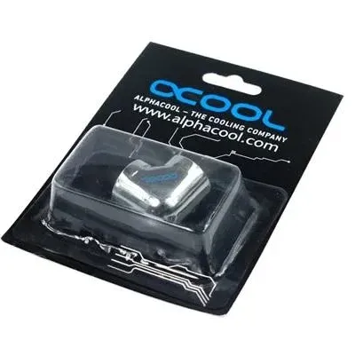 L-конектор Alphacool HF, Вътрешна резба G1/4 - G1/4, 90°, Хром