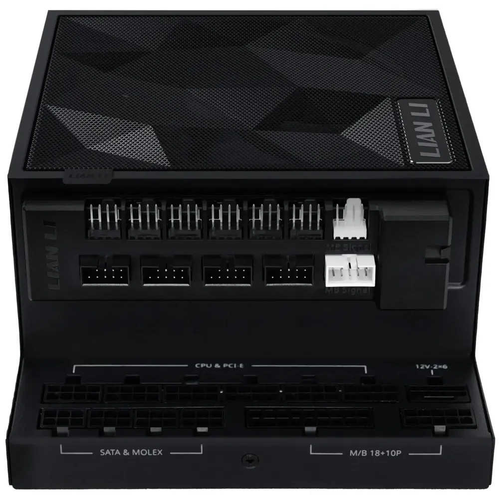 Захранващ блок Lian Li EDGE 1000W 80+ Gold PCIe 5.1, ATX 3.1 - Черно