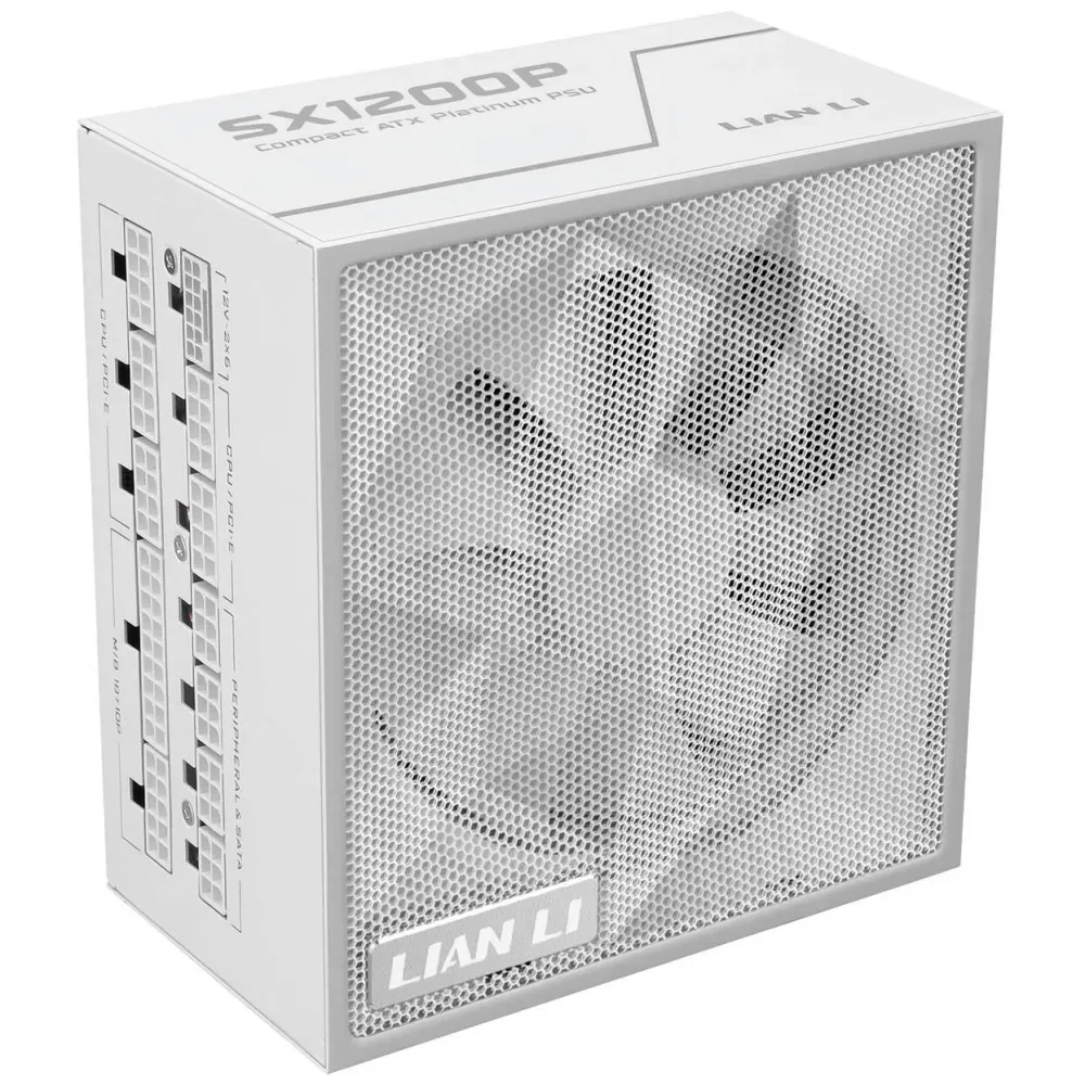 Захранващ блок Lian Li SX1200P White 1200W 80+ Platinum PCIe 5.1, ATX 3.1
