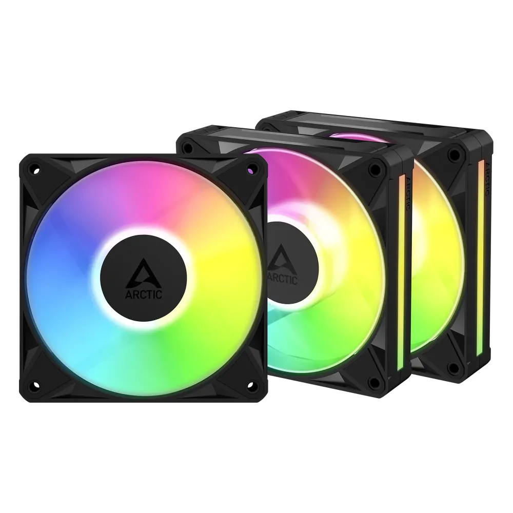 Комплект вентилатори ARCTIC BioniX P14 A-RGB PWM 140mm Daisy Chain - Черен Комплект вентилатори ARCTIC BioniX P14 A-RGB PWM 140mm Daisy Chain - Черен