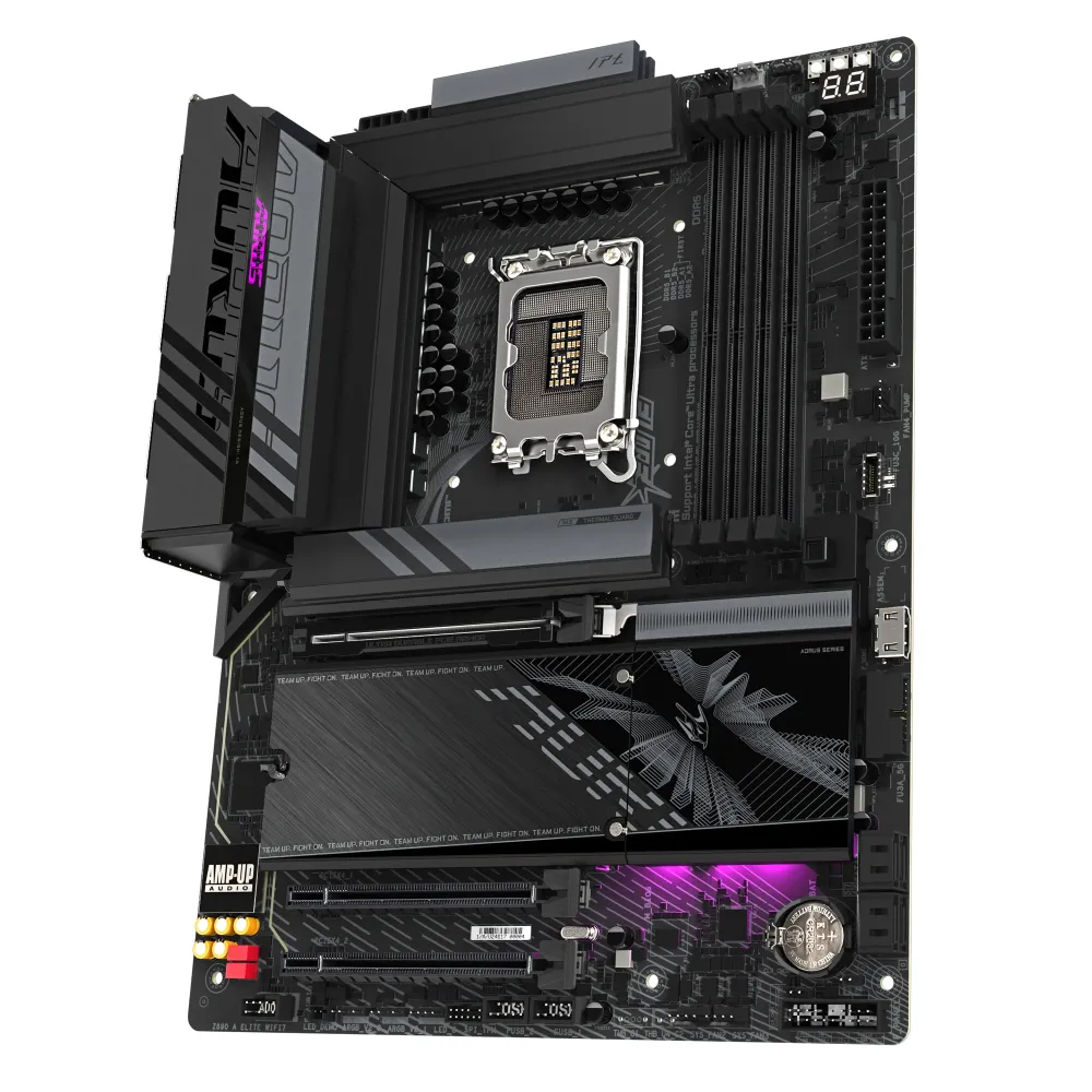Дънна платка GIGABYTE Z890 AORUS ELITE WIFI 7, LGA 1851 Дънна платка GIGABYTE Z890 AORUS ELITE WIFI 7, LGA 1851