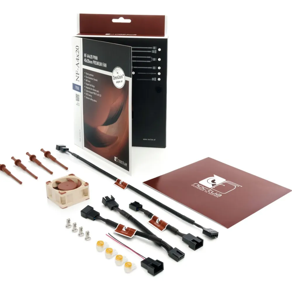 Вентилатор Noctua, 40mm, NF-A4x20 PWM