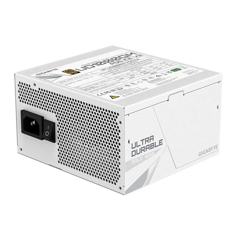 Захранващ блок Gigabyte UD1000GM PG5 V2 ICE - 1000W 80+ Gold PCIe 5.1 Ready