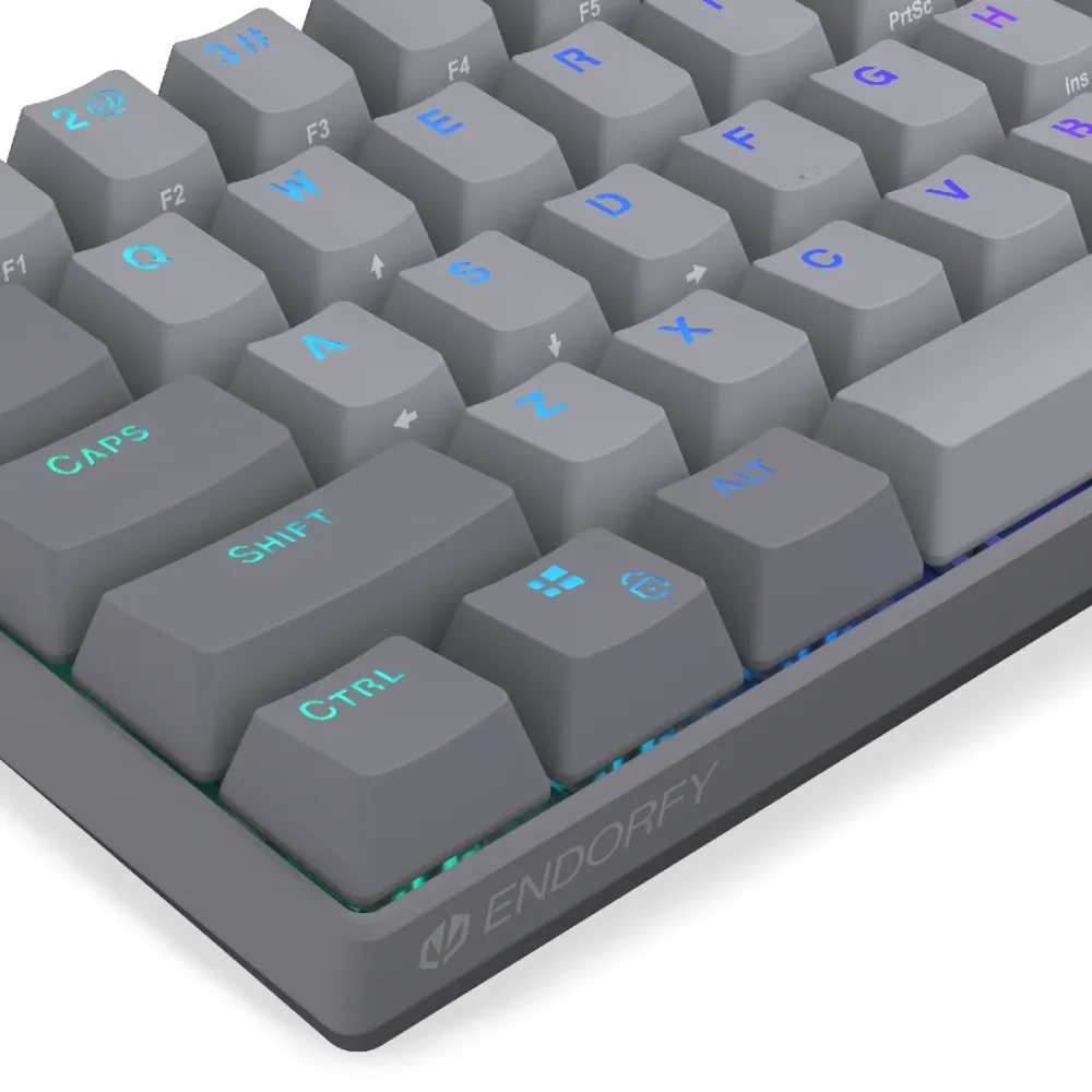 Endorfy механична клавиатура Thock V2 Compact, PBT, Endorfy Red switch, US Layout