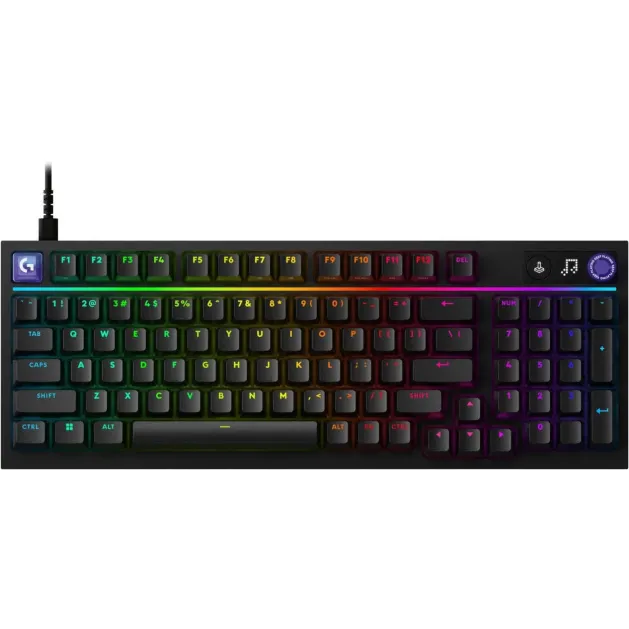 Геймърска механична клавиатура Logitech G316 X 98 - Hot-Swappable Tactile Switch - Black