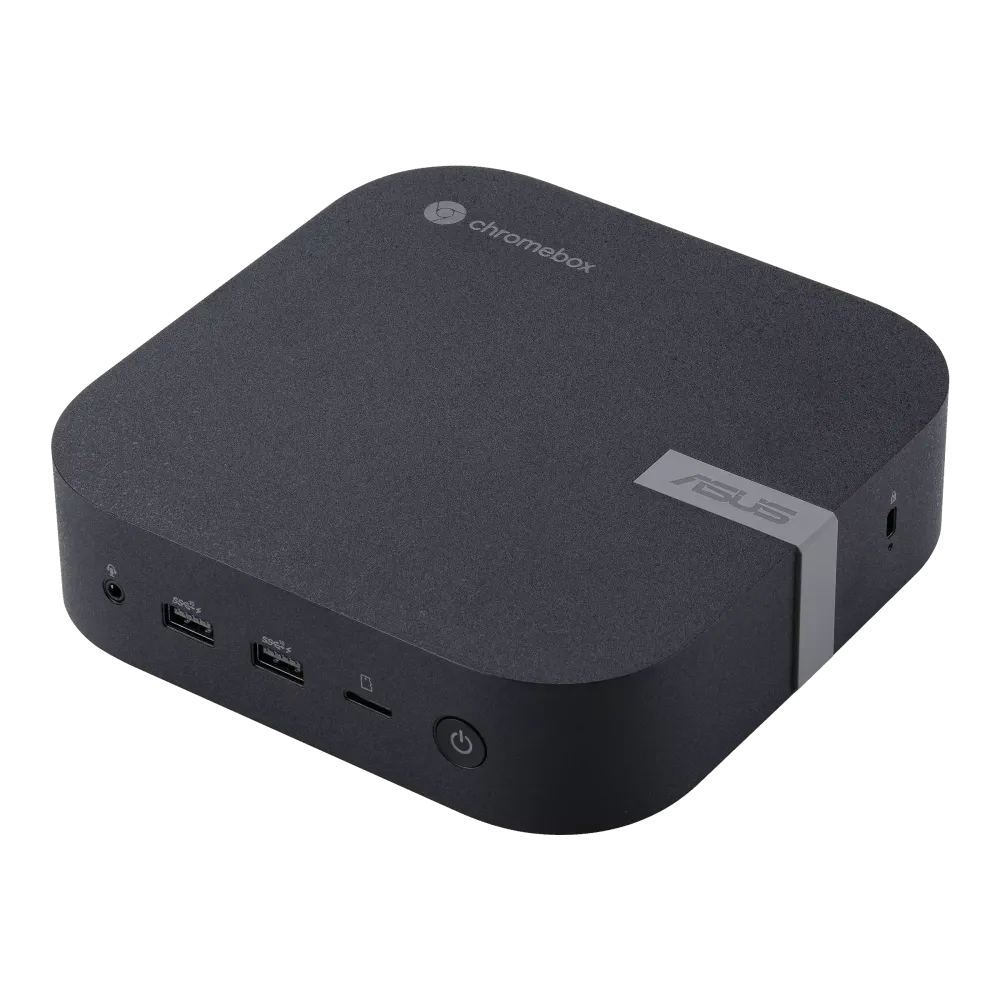 ASUS Mini PC CHROMEBOX5-SC002UN, Intel Celeron 7305, 4GB DDR4 RAM, 128GB NVMe SSD, Wi-Fi 6E, Bluetooth 5.2, ChromeOS
