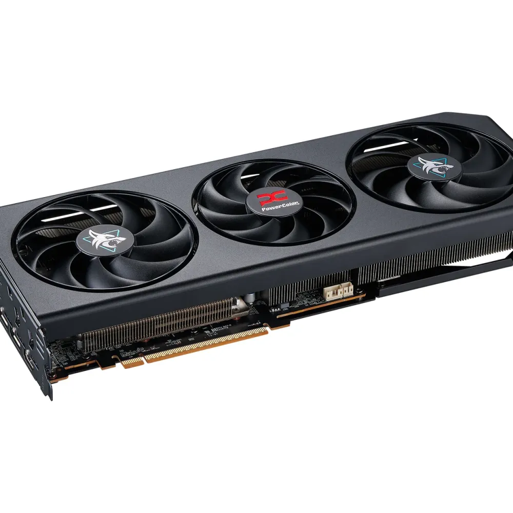 Видео карта PowerColor Radeon RX 9070 GRE Hellhound 12GB GDDR6 Видео карта PowerColor Radeon RX 9070 GRE Hellhound 12GB GDDR6