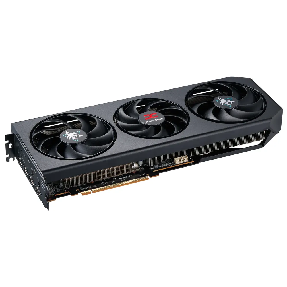 Видео карта PowerColor Radeon RX 9070 GRE Hellhound 12GB GDDR6 Видео карта PowerColor Radeon RX 9070 GRE Hellhound 12GB GDDR6