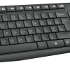 Kомплект безжични клавиатура с мишка Logitech MK235, Черен