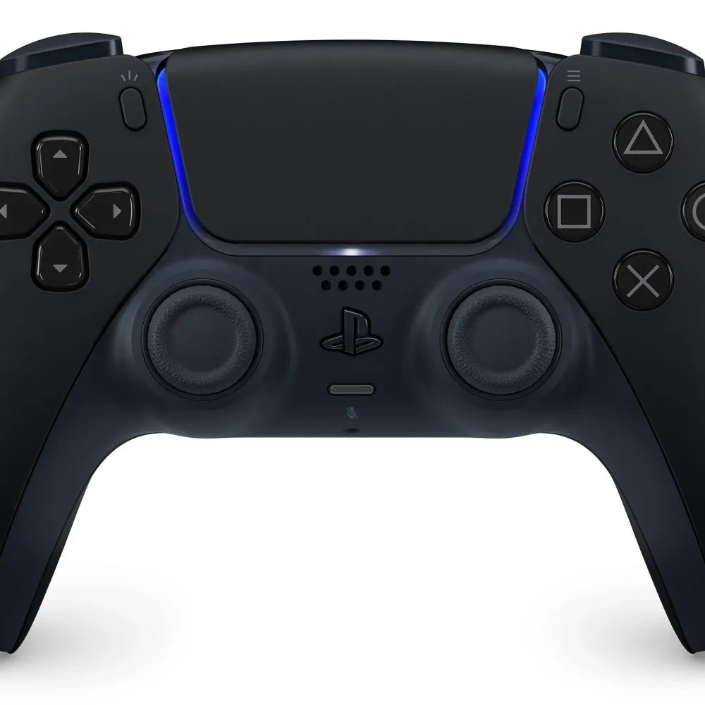 Безжичен геймпад Sony PS5 DualSense, Черен/Midnight Black