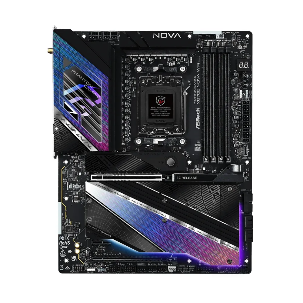 Дънна платка ASROCK X870E PG NOVA WIFI, Socket AM5 Дънна платка ASROCK X870E PG NOVA WIFI, Socket AM5