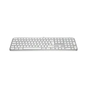 Безжична клавиатура Logitech MX keys S Illuminated, Pale gray