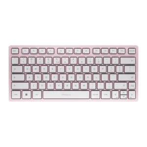 Безжична клавиатура CHERRY KW 7100 MINI BT, Bluetooth, Розова