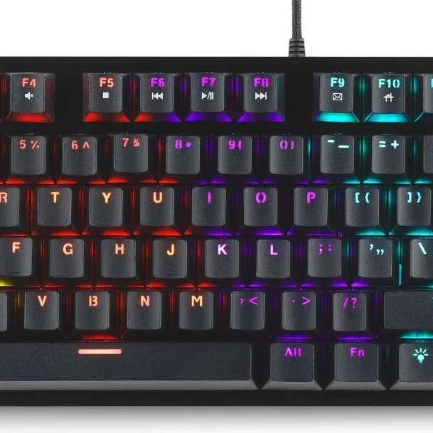 Геймърска механична клавиатура Spartan Gear Lochos 2 TKL, Черна