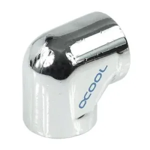 L-конектор Alphacool HF, Вътрешна резба G1/4 - G1/4, 90°, Хром