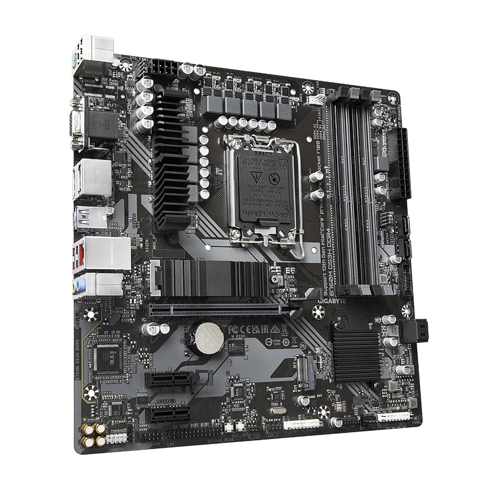 Дънна платка GIGABYTE B760M DS3H, socket 1700, ATX