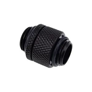Адаптер съединител с вътрешна резба Alphacool, Въртящ се, G1/4, Черен мат