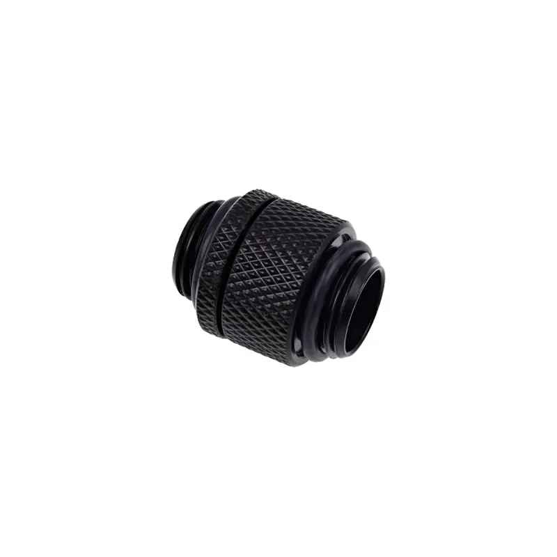 Адаптер съединител с вътрешна резба Alphacool, Въртящ се, G1/4, Черен мат