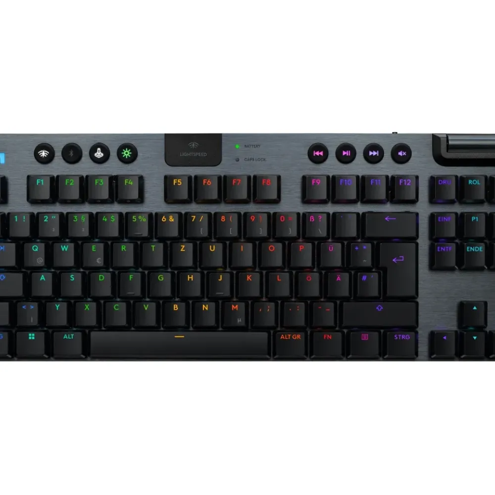Безжична геймърска механична клавиатура Logitech G915X Lightspeed TKL - Linear Switch