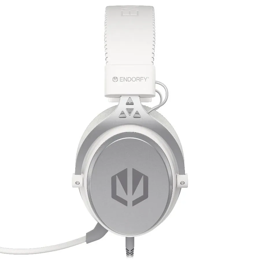 Геймърски слушалки ENDORFY Viro Plus 7.1 USB - Onyx White