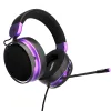Геймърски слушалки Dark Project Sono Wired - Black/Violet Геймърски слушалки Dark Project Sono Wired - Black/Violet