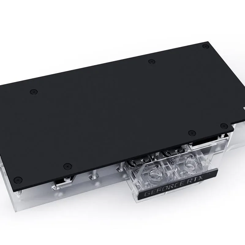 Воден блок за видео карта Alphacool Eisblock Aurora Acryl GPX-N RTX 3070 TUF/DUAL with Backplate