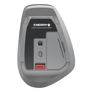 CHERRY Stream ергономична безшумна мишка Comfort, 6 бут, 4000dpi, черна