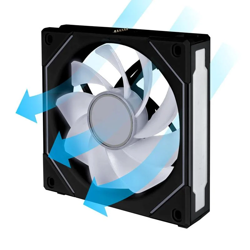 Вентилатор Lian-Li UNI SL-INF Reverse Blade, 120 мм, ARGB PWM, Черен Вентилатор Lian-Li UNI SL-INF Reverse Blade, 120 мм, ARGB PWM, Черен
