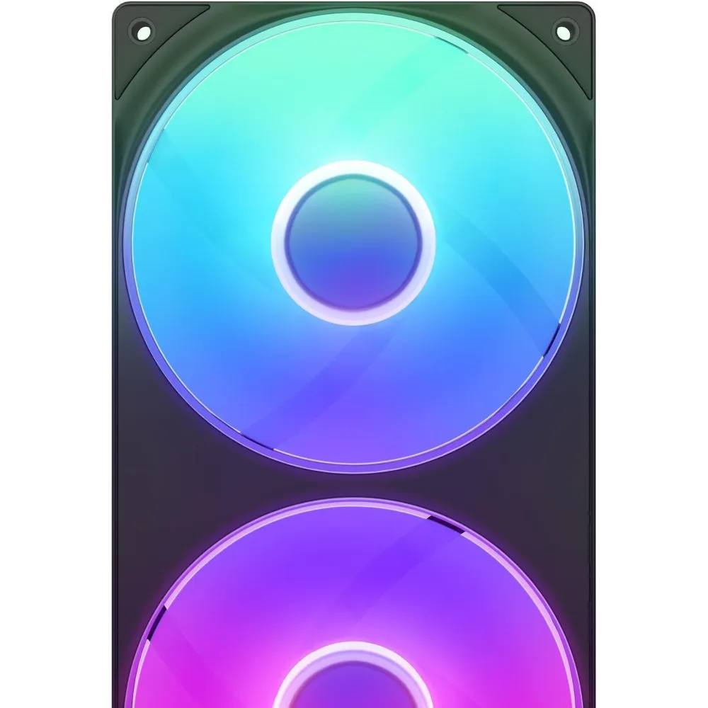 Комплект вентилатори NZXT F240 Black RGB Core