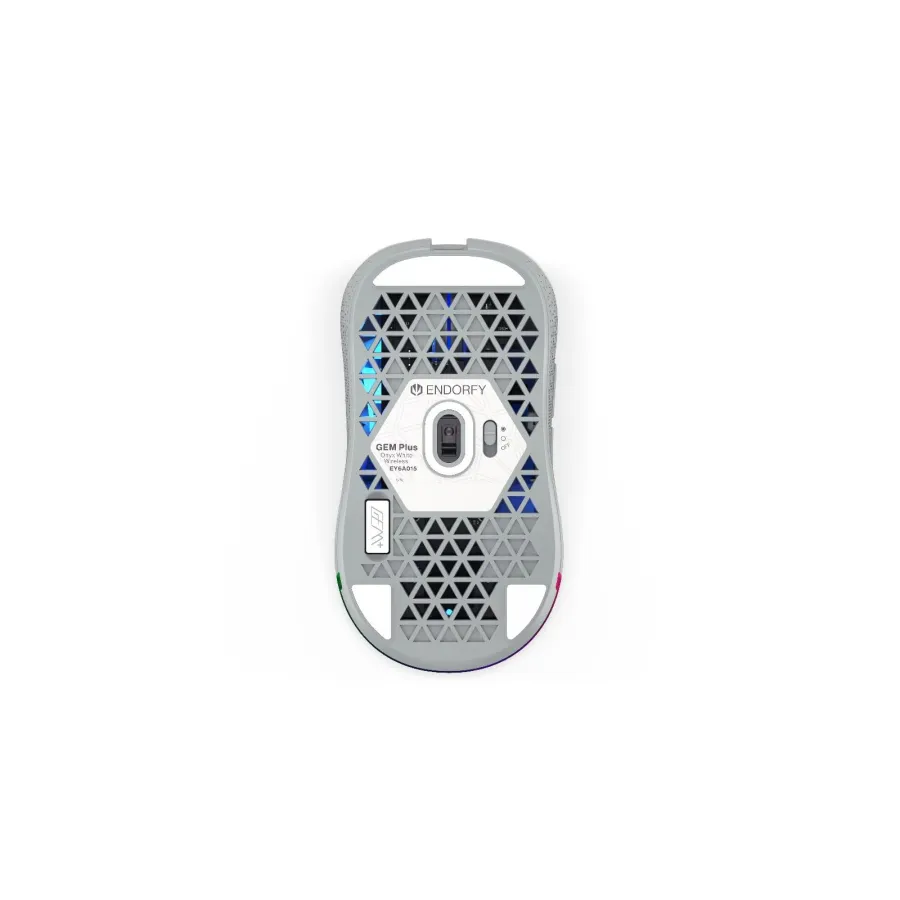 Геймърска безжична мишка ENDORFY Gem Plus - Onyx White Геймърска безжична мишка ENDORFY Gem Plus - Onyx White