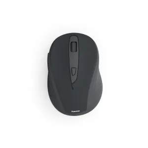 HAMA Безжична мишка „WM-400“, ергономична, оптична, 6 бутона, тиха, черно