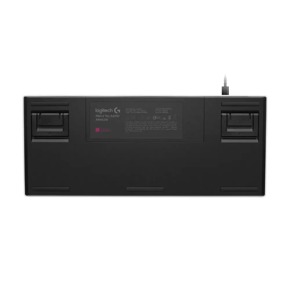 Геймърска механична клавиатура Logitech G Pro X RAPID TKL, Magnetic Analog Switch, Бял Геймърска механична клавиатура Logitech G Pro X RAPID TKL, Magnetic Analog Switch, Бял