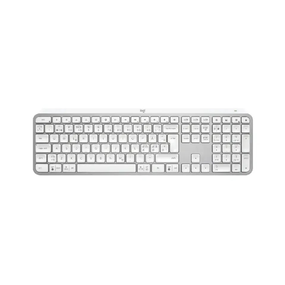 Безжична клавиатура Logitech MX keys S Illuminated, Pale gray Безжична клавиатура Logitech MX keys S Illuminated, Pale gray