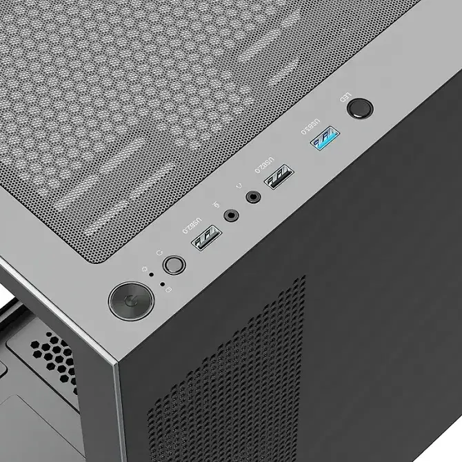Кутия Spire U20M, Mini / Micro-ATX tower, черна