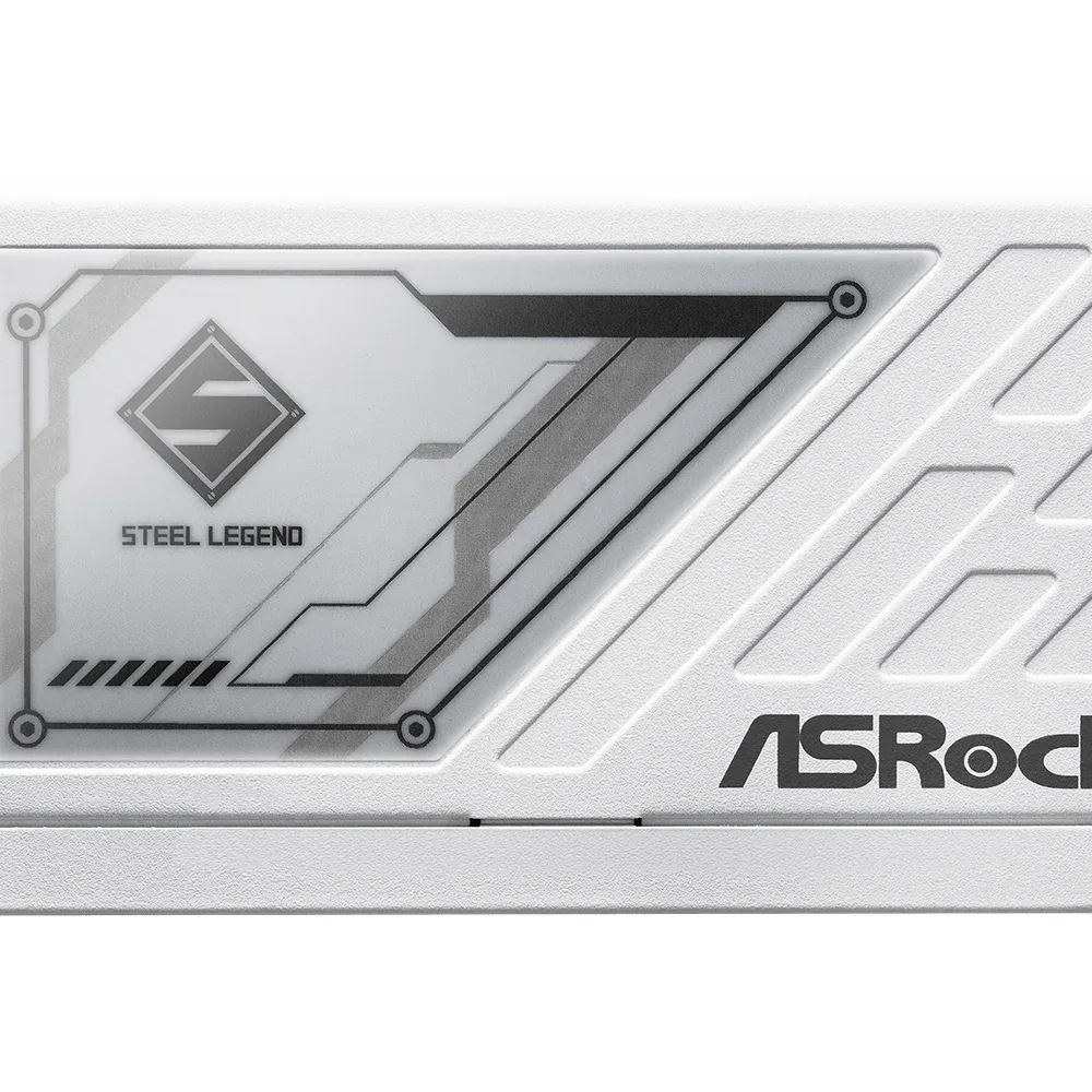 Захранващ блок ASRock Steel Legend White 1000W 80+ Gold