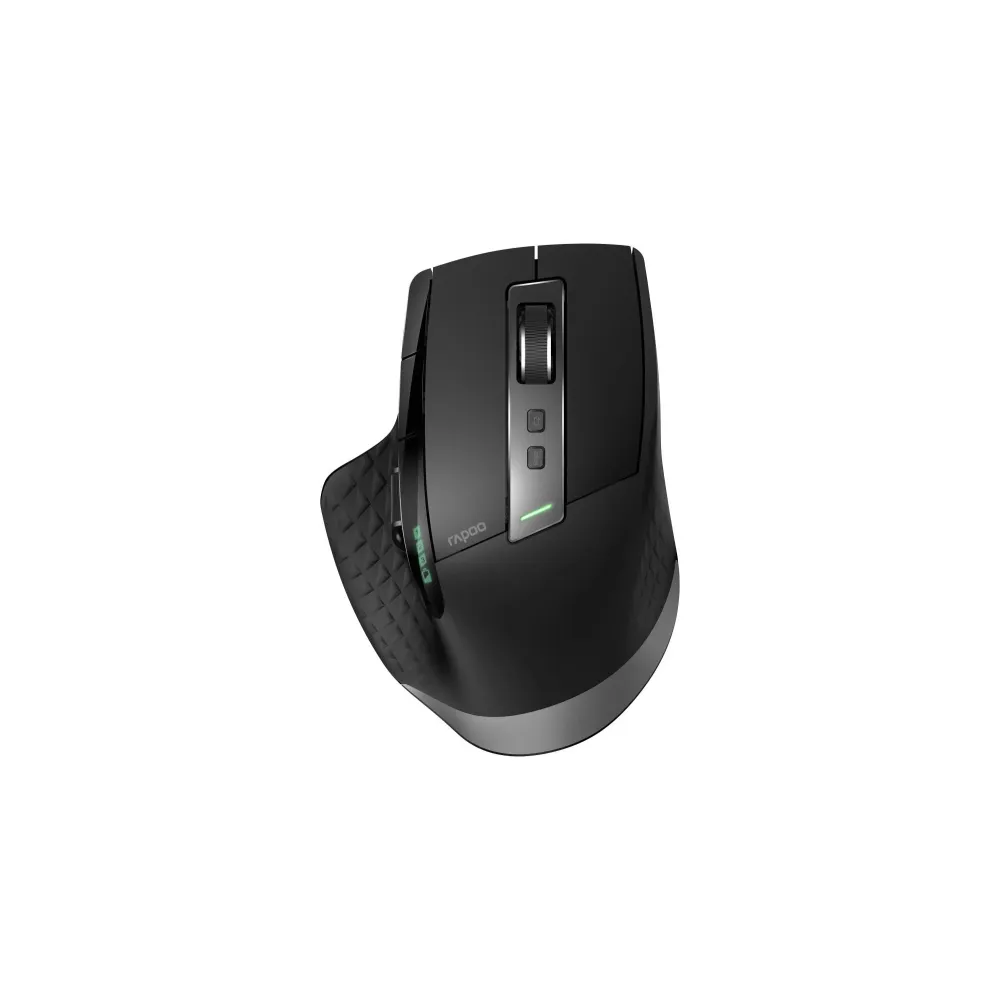 Безжична оптична мишка RAPOO MT750S, Multi-mode, Bluetooth & 2.4Ghz, Черна, LiIon Батерия Безжична оптична мишка RAPOO MT750S, Multi-mode, Bluetooth & 2.4Ghz, Черна, LiIon Батерия