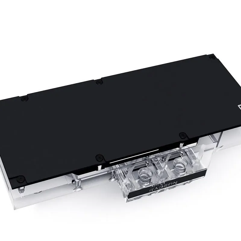 Воден блок за видео карта Alphacool Eisblock Aurora Acryl GPX-A Radeon RX 6700XT Reference with Backplate